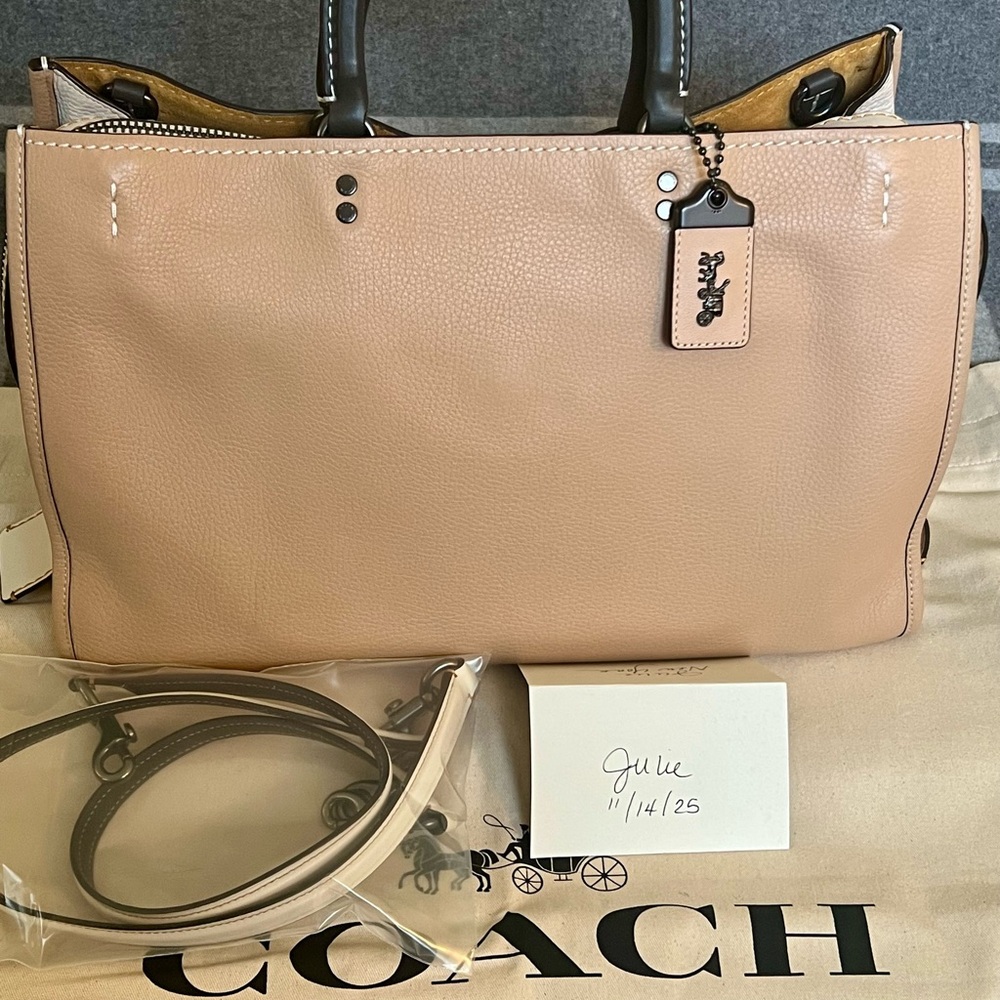 Coach 21036 Rogue 39 Leather Bag